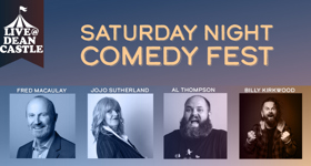 Saturday Comedy Fest.... Live at Dean Castle