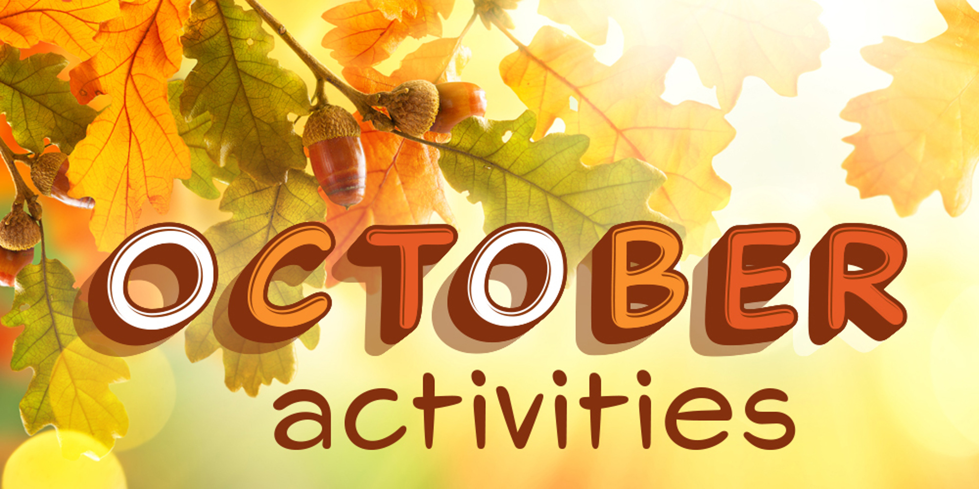 October Activities Web
